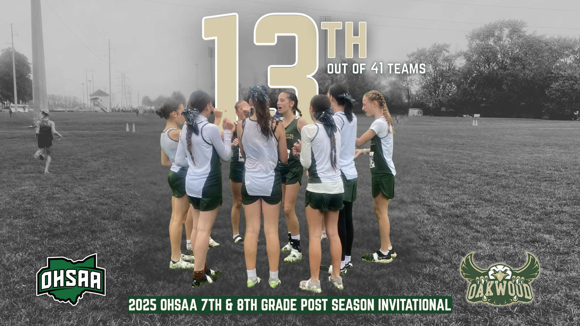 Oakwood Girls XC State Meet Graphic